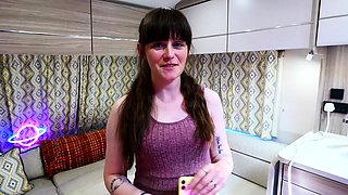Amateur striptease and Solo masturbation
