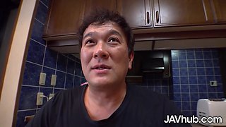 Husband Sets Up Mihono for Stranger's Cock For Creampie