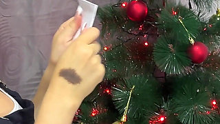 As a Christmas Gift I Want My Stepbrother's Hard Penis Inside My Pussy!