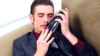 Handsome Seduces With Big Size Feet