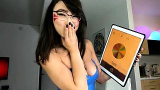 Lonely Japanese Wearing Pajamas In Solo Masturbation