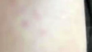 Hot brunette with big boobs gives hot blowjob
