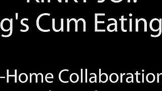 Ela Darling's Cum Eating Foot Slut Featuring Ela Darling