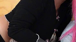 I Told My Friends to Watch Movies at Home and We Ended up Fucking with a Double Dildo