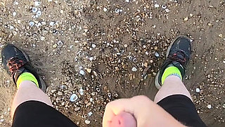 Enjoying Myself at a Very Beach.