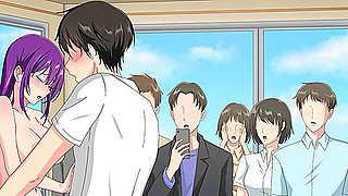 Teen Pervy Students in Public Classroom (Cartoon Sex)