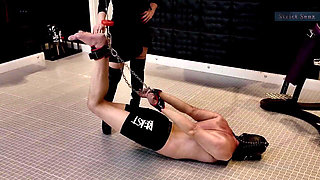 Sheela Sinner Heartless Tickling in Hogtied Bondage Part 2