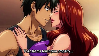 Yoga trainer seduce big tits milf end with creampie her pussy