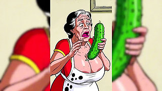 AI Cartoon MILF Shows Off Her Massive Melons