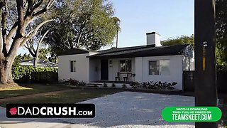 Dadcrush - insane stepdad instructs his jaw-dropping stepdaughter a lesson she will never forget