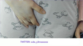 Camel Toe in Pyjama