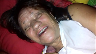Sex in ITALY - BLOWJOB By ROSA MARRONE, 84 yo from SALERNO & Roby 51.