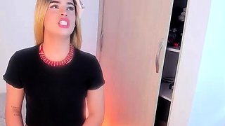 Small Titted Livia Toying Her Pussy