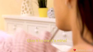 Today is the day she eventually tastes her stepsister's pussy - lesbea