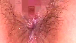 Anal Twitching Masturbation with a Perfect View of the Number of Contractions and Wrinkles in the Squat Butt Hole.