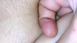 Beautiful Nora with here boyfriend Clit rubbing.. and Hard orgasm juicey and soft pink tight pussy