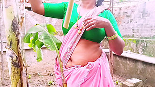 Villege Big Boobs Aunty Talking Dirty Fucking