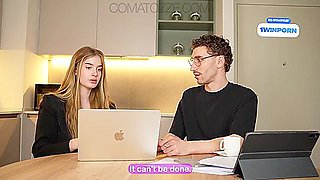 Big Tit Secretary Failed At Her Job