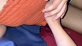 18 Years Old Cute Pinay Blowjob - Cum on Tits