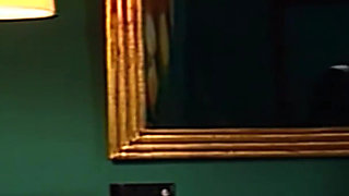 Old Man Throbbing His Cock Deep in Brunette's Ass