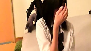 Mayu Shinomiya is a nasty schoolgirl with a smoking bod -