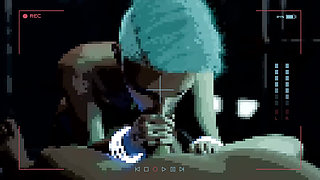 Nexus-3 Kryon Backdoor. Best Sex with Female Android in Sci-fi Corridor