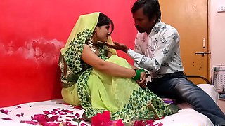 Desi Kamini Bhabhi First Time Honeymoon Night Sex