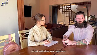 Attractive cougar beauty arousing sex video