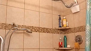 All sweaty nurse Vicki needs shower