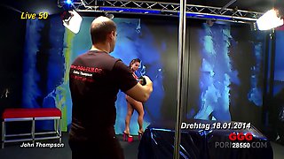 Ggg John Thompson - Backstage At The Gangbang With Sexy Susi