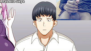 Slutty Co-workers with Big titts work in a whore house as part timers (Threesome) - Part 1