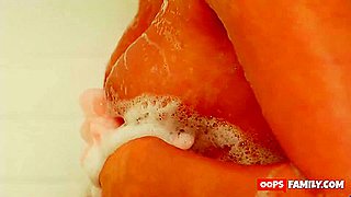 A insatiable teenager honey is secretly jerking with a yam-sized faux-cock and having an strong orgasm.