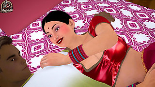 Indian Busty Bhabhi Hard Fucked by Devar - Real Hindi Dirty Talk