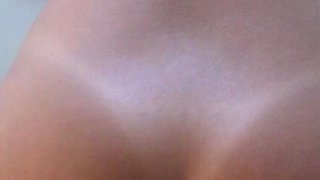 Perfect ass brunette sucing and banging POV