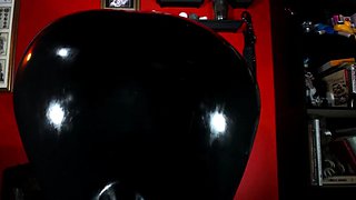 Ass and pussy toying sexy solo babe in close up masturbation