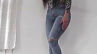 Under Beautiful Cleo's Big Platform Shoes