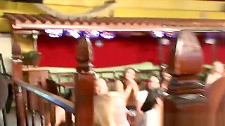 CFNM party babes cocksucking strippers