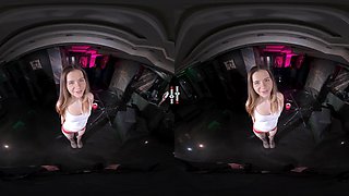 Mia Mi & Funky Town VR Porn: Stepbro Joins The Heat - DarkRoomVR