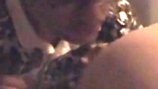 Young Amateur Housewife Fucked and Creampied on Big Tits by a Mature Cock