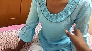 Beautiful Hot Girl Dimple First Time Sex with Step-brother's (hindi Audio)