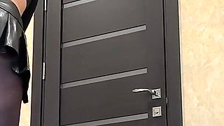 Maid Miniskirt Vacuum Seduction