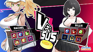 Ep11: Hentai Scenes with Billie and Helen - Academy Love Saga: Tennis Angels Ex
