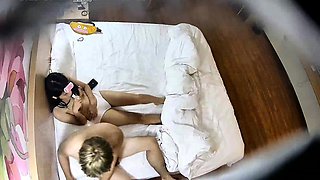 Amateur couple hidden cam