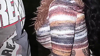 Horny Slut Bianca Bailee Rough Riding BBC in Park-n-ride