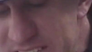 Horny Sheriff Licks and Fingers Hot Brunette in Car