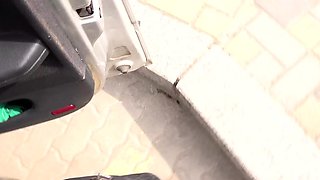 Fucking ride outside Prague