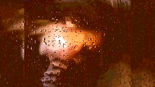Mature Wife Enjoying Rainy Day (oldie Style)