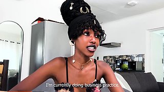 Big Tits Ebony Teen Rough Face Fucked