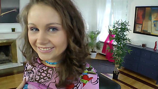 Teen face and ass fucked
