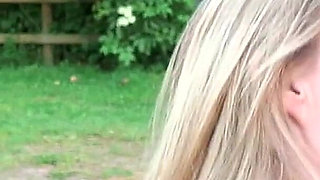 Dirty Dogging Teen Sophie Keegan Sucks off Perverted Older Swinger Guys in the Car Park